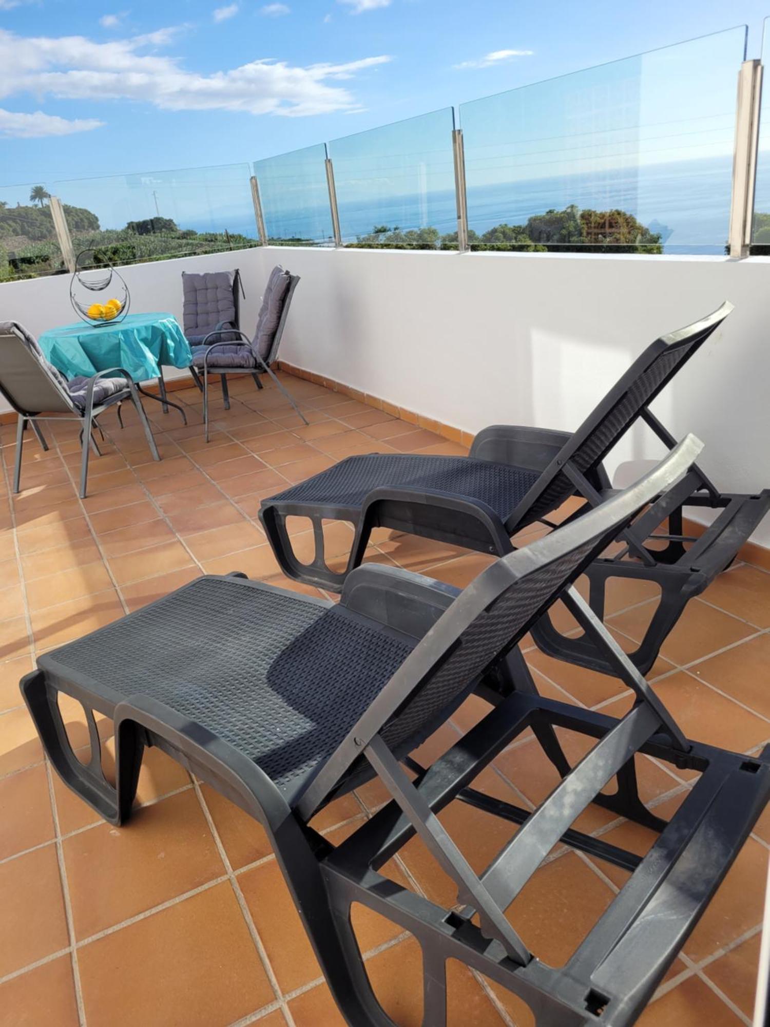 Вилла Casa Punta Del Sol Atico Vista Al Mar Тихарафе Номер фото